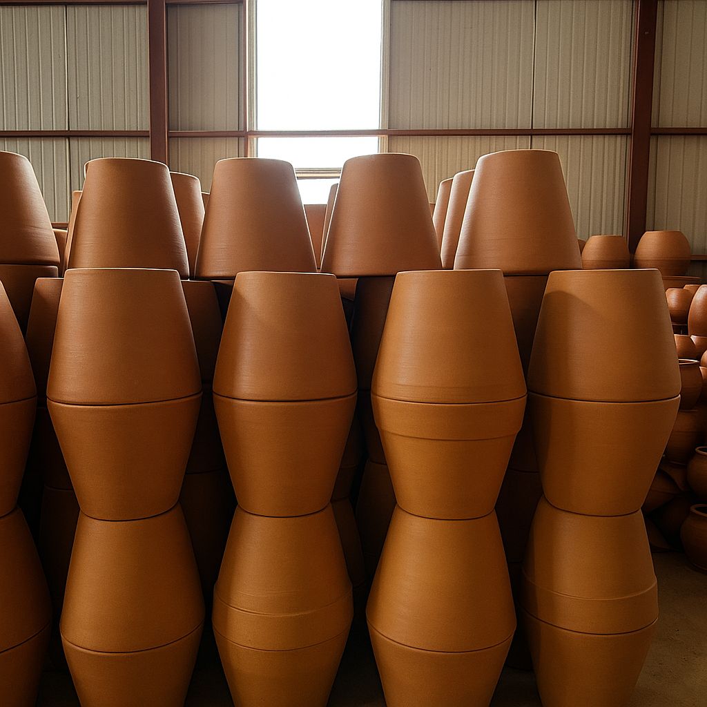 Geometrik Konik Saksı